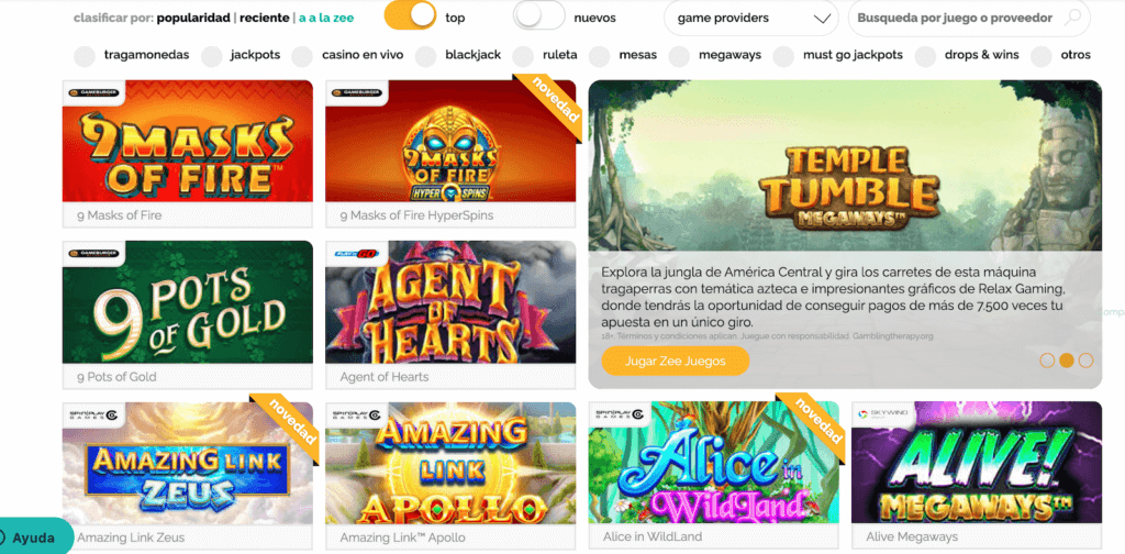 Ofertas de juegos en Playzee