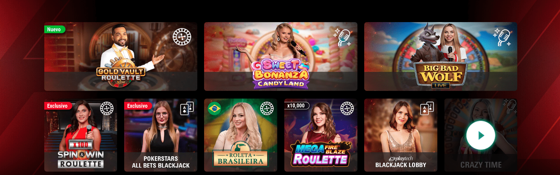 Casino PokerStars en vivo