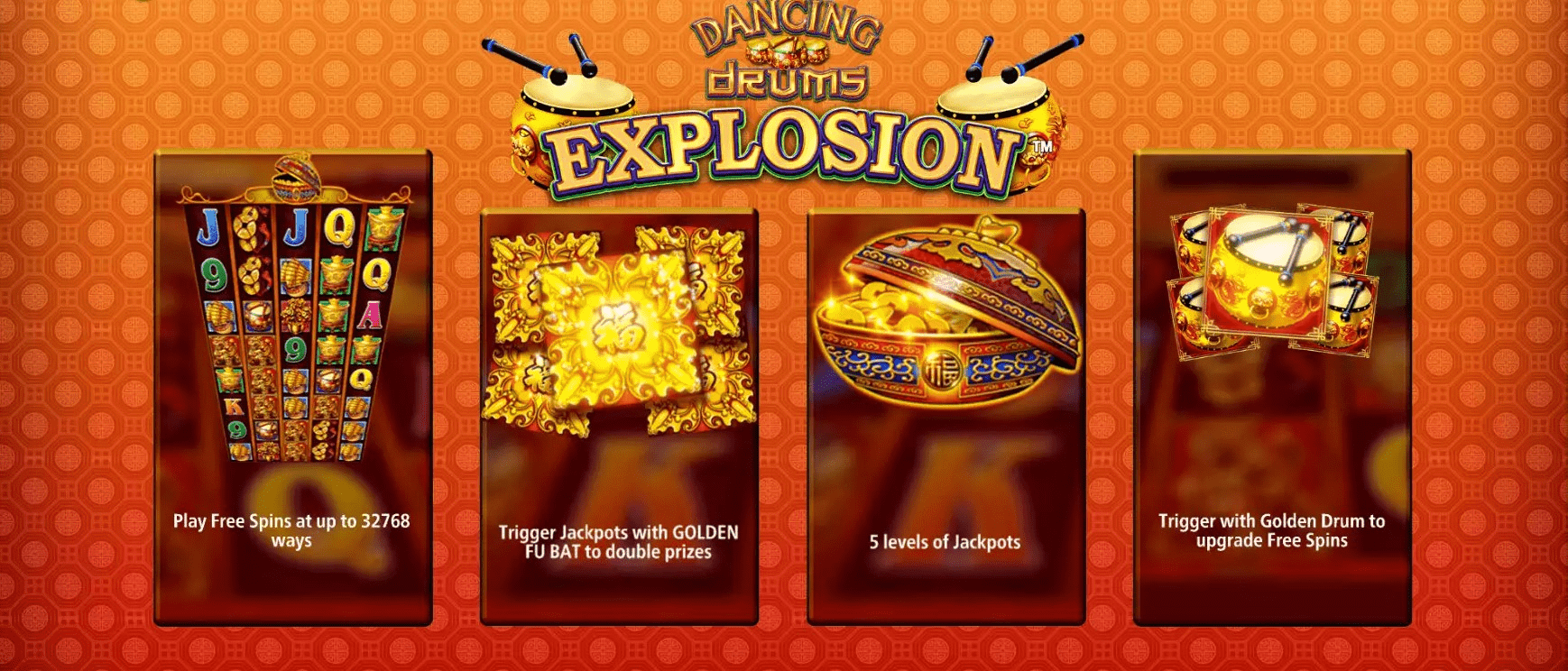 Dancing Drums Explosion slot