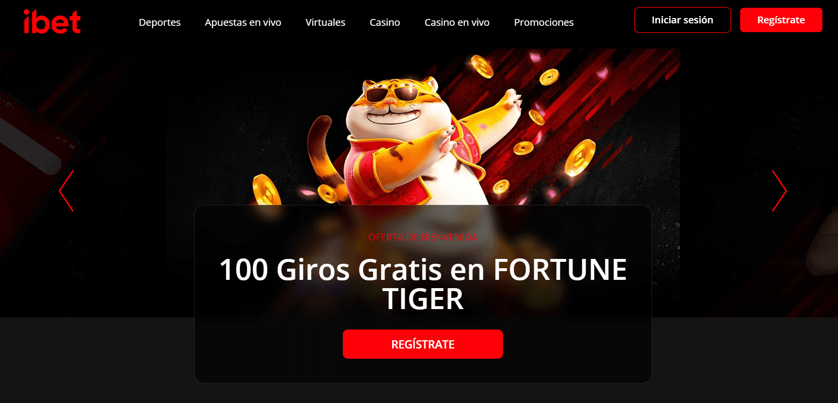 Bono de bienvenida iBet casino
