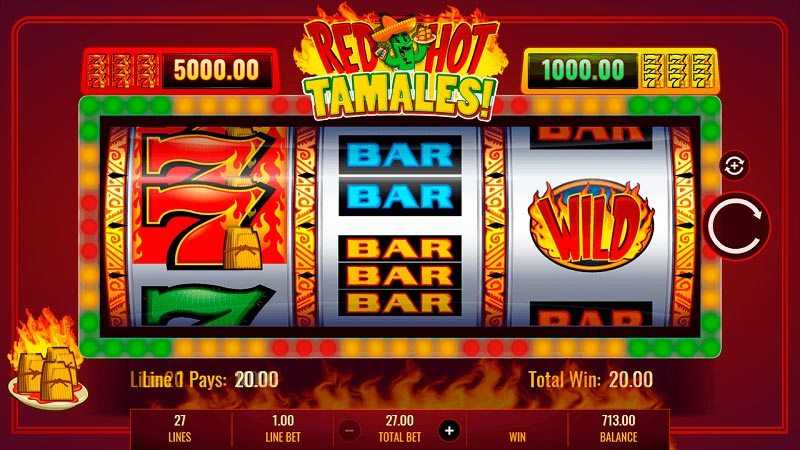 Juego Red Hot Tamales