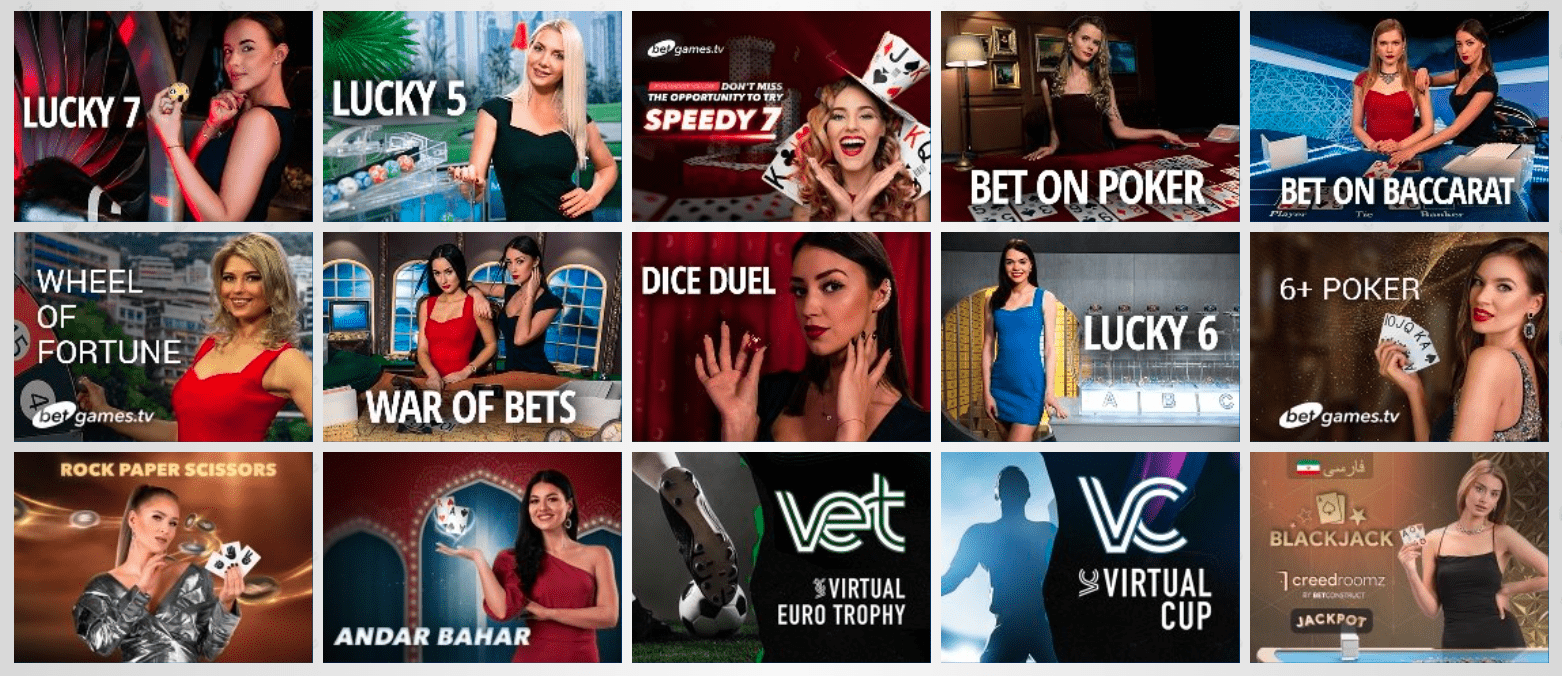 Spin City casino en vivo