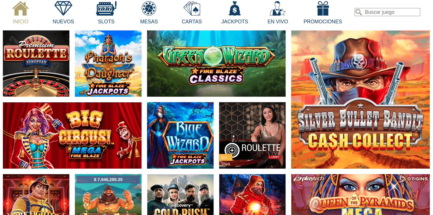 Ofertas de juegos en Europa Casino