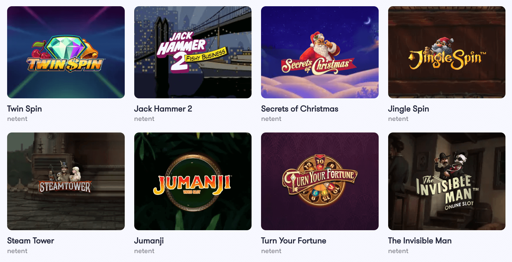 Tragaperras en Space Casino