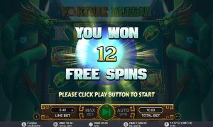 Giros gratis en Fortune Dragon