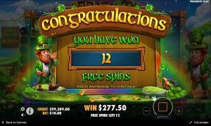 Tiradas gratis en Rainbow Reels