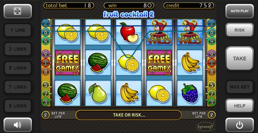 Tragamonedas Fruit Cocktail 2