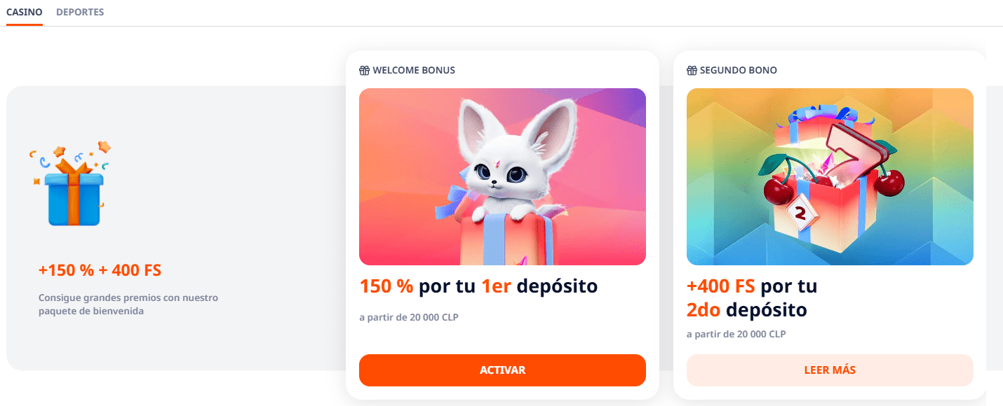 Bonos de Monro Casino